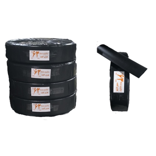 لوله لی فلت (تا شو)سایز 63میلیمتر(2 اینچ) 100 متری با وزن تقریبی 20 کیلو